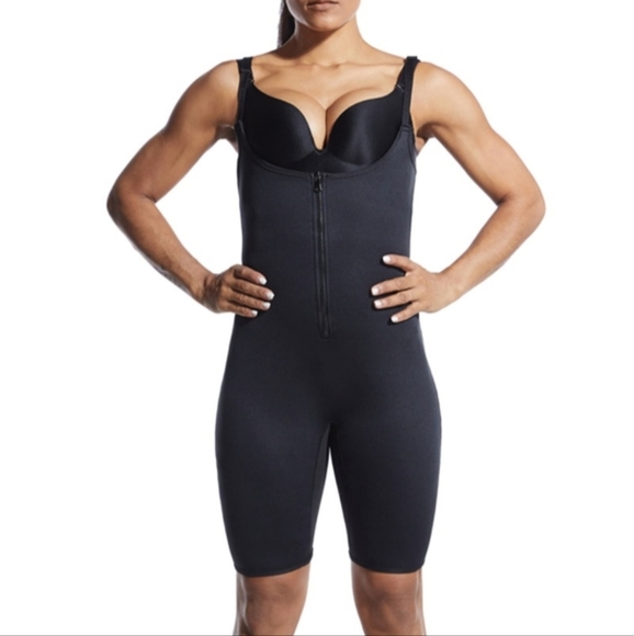 Body Sculpting Corset Sweat Bodysuit - Large - Picture 1 of 10
